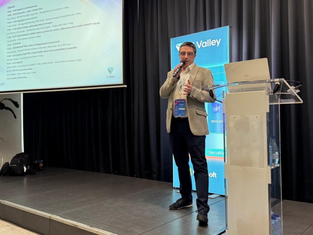Jorge Girol, Microsoft Business Unit Director en V-Valley