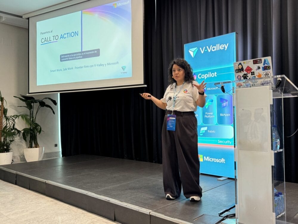 Paula Grijalva, Modern Work Lead en V-Valley