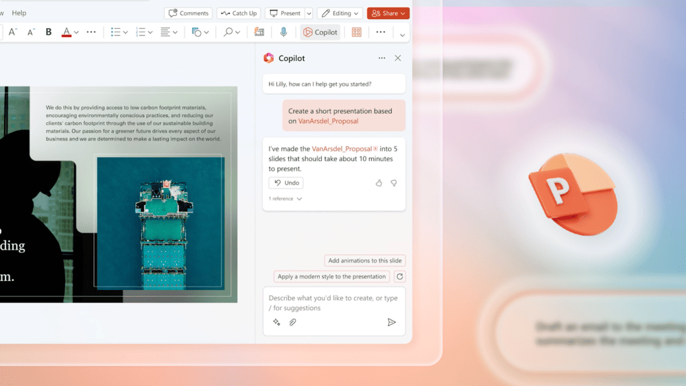 Copilot en PowerPoint