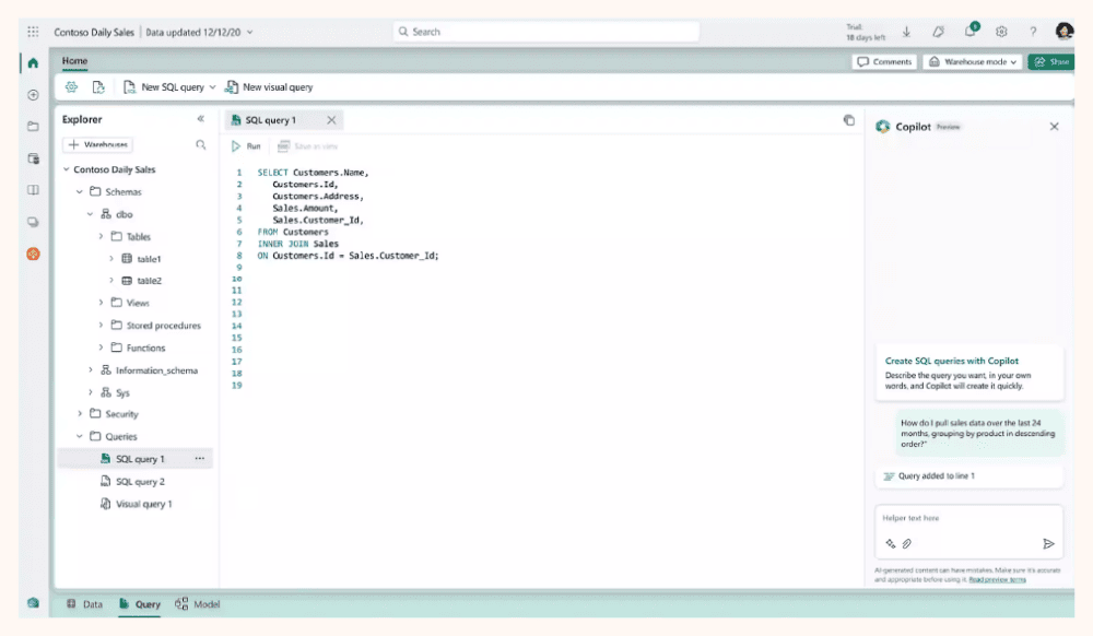 Copilot en Microsoft Fabric
