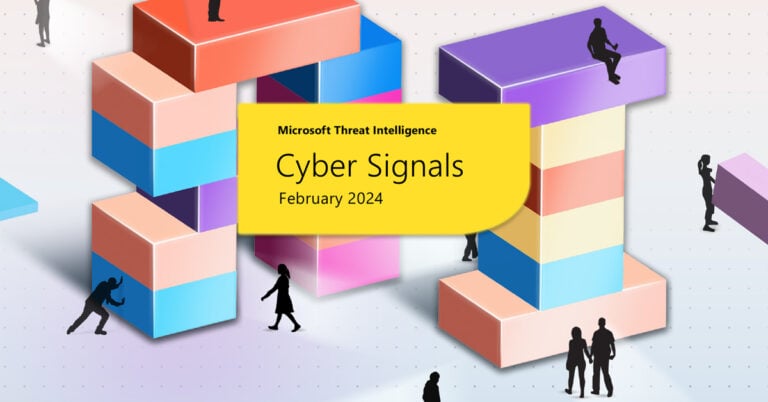 6ª edición del informe CyberSignals de Microsoft