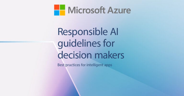 Directrices de IA responsable para directivos