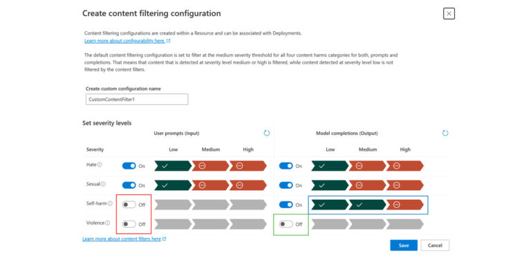 Filtrado de contenidos para Inteligencia Artificial