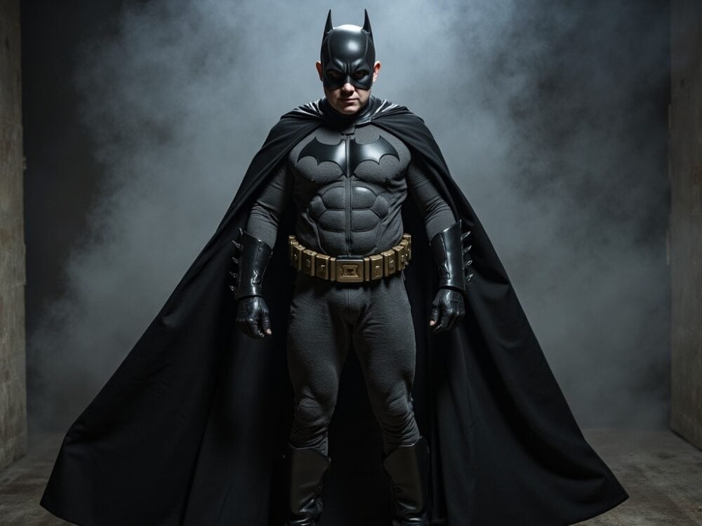 Flux Lora con fal.ai - ejemplo de ramon como Batman
