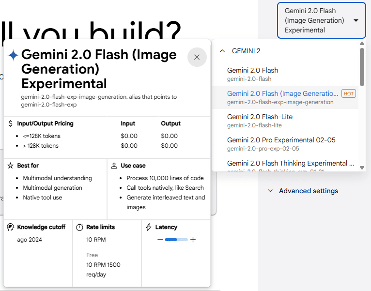 Gemini 2.0 FLASH (Image generation) Experimental