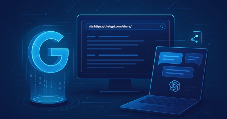 Google indexa las conversaciones compartidas de ChatGPT