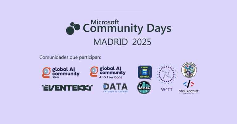 Ponencia en Microsoft Community Days Spain (29 de mayo de 2025)