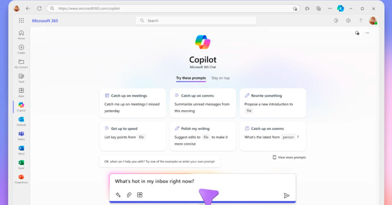 Anuncio de la disponibilidad general de Microsoft 365 Copilot y Microsoft 365 Chat