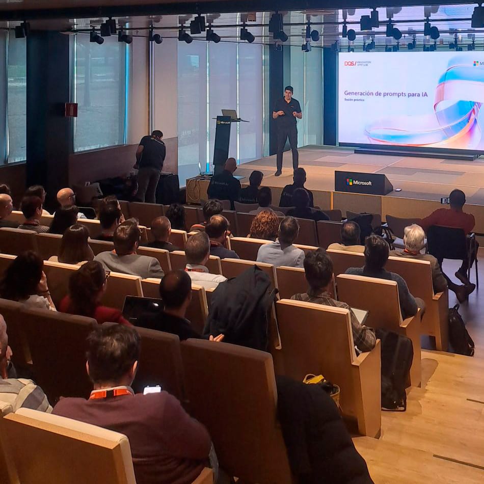 Inteligencia Artificial en acción: Cómo la IA de Microsoft está transformando los negocios · Evento de DQS en Microsoft Madrid