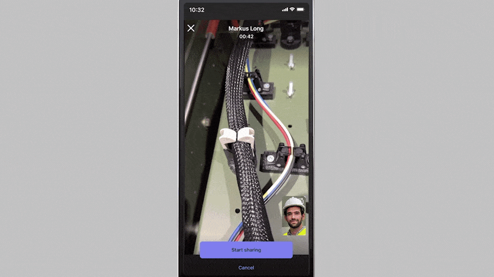 El acceso a Dynamics 365 Remote Assist está disponible sin coste adicional con Dynamics 365 Field Service, y los clientes con licencia pueden probar las capacidades de anotación espacial de Remote Assist disponibles en vista previa a partir de hoy en su aplicación móvil Teams para iOS.